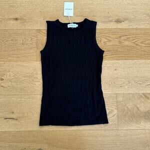 All My Love Sleeveless Top Maddie Size S in Black